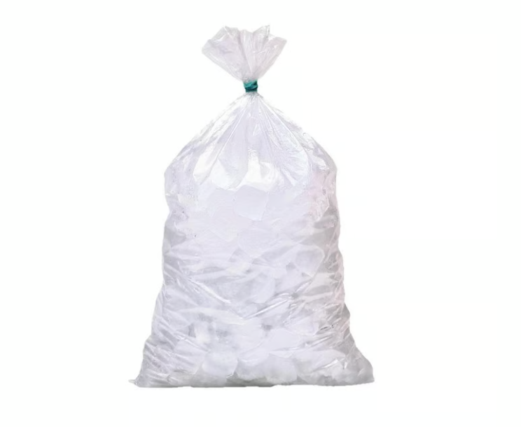 Club Ice ten pound cubed bagged ice