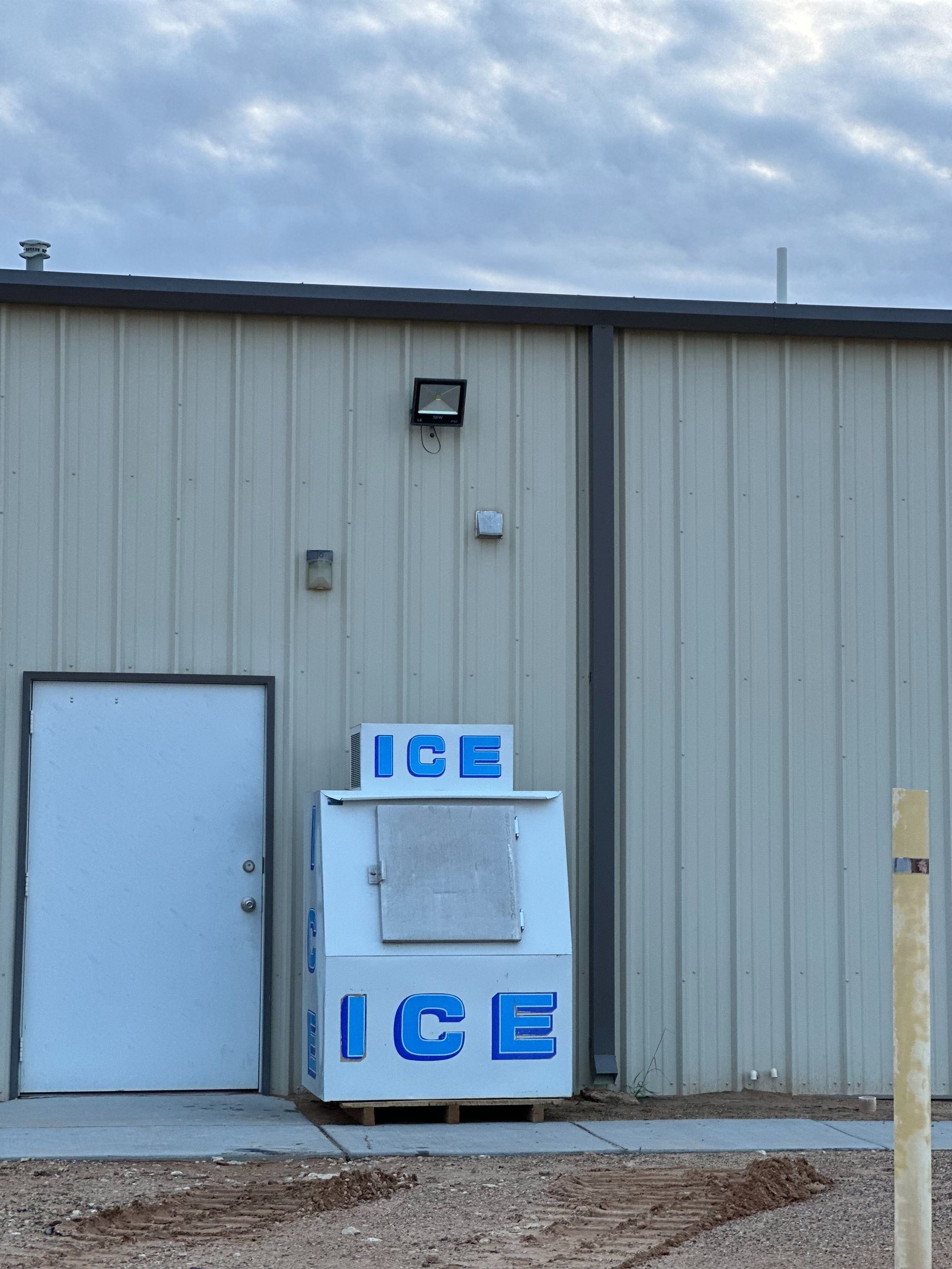 Club Ice bagged ice close-up