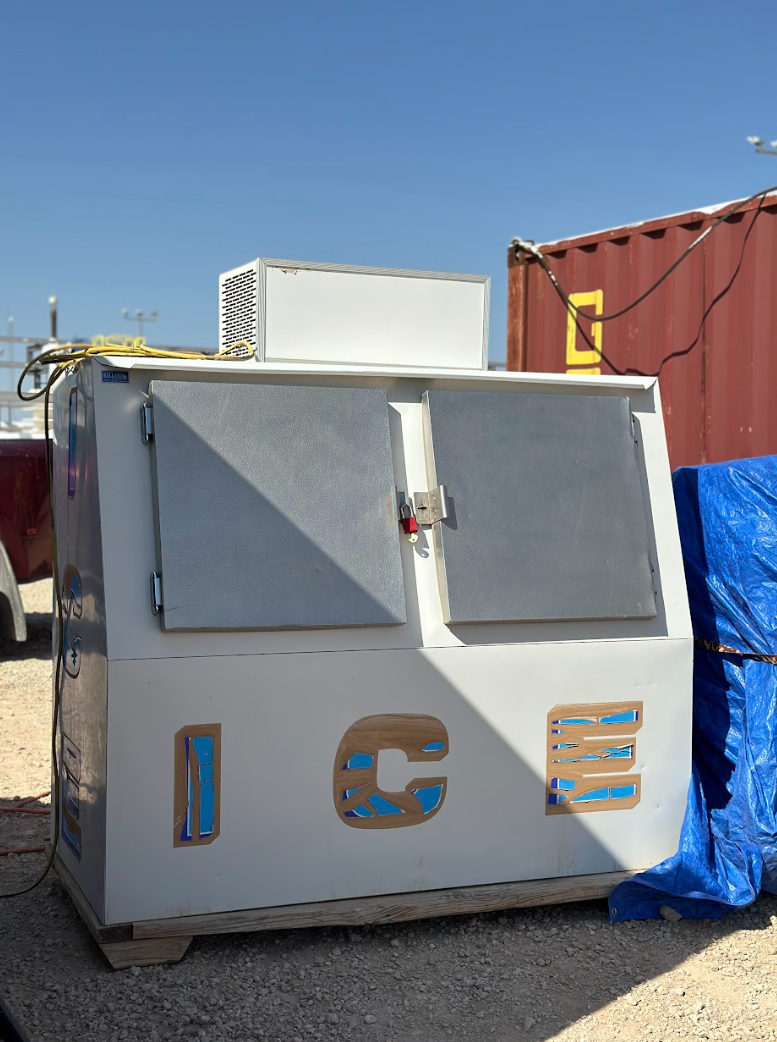 Club Ice delivery and product photo